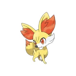 Fennekin, the Gen 6 Kalos starter Pokémon, official artwork