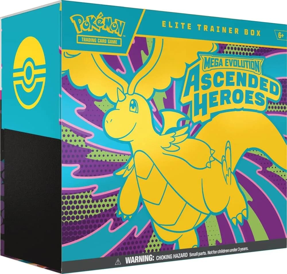 Ascended Heroes Elite Trainer Box – sealed, English